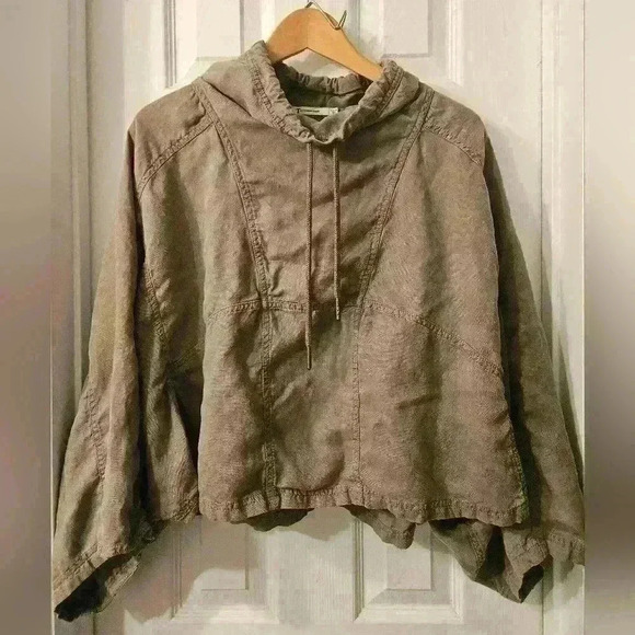 T BY ALEXANDER WANGFunnel Neck Anorak Top - Picture 2 of 6